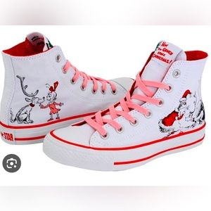 Converse Dr. Seuss “How The Grinch Stole Christmas” Sneakers